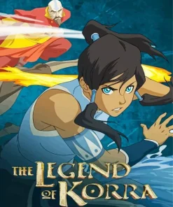 The Legend Of Korra Animated Series Diamond Painting