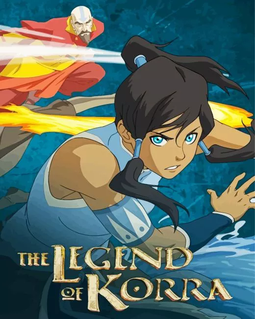 The legend of korra animated series Diamond Dotz The Legend Of Korra Animated Series Diamond Painting