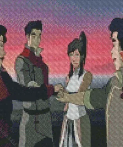 The Legend Of Korra Characters Diamond Painting