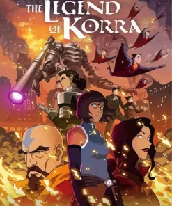 The Legend Of Korra Poster Diamond Painting