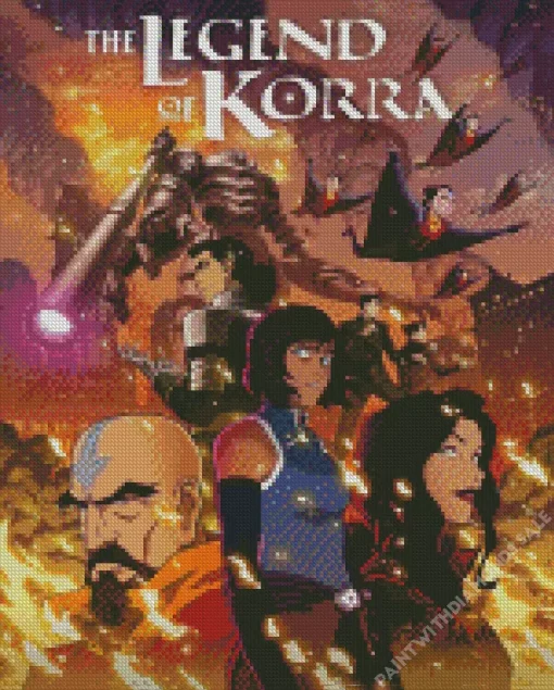 The Legend Of Korra Poster Diamond Painting