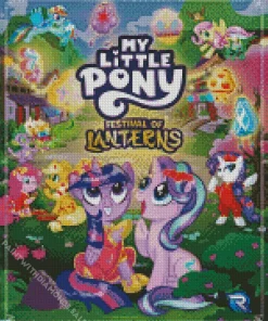 The Little Pony Cartoon Diamond Painting