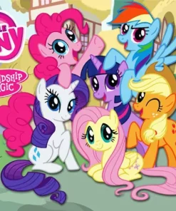 The Little Pony Friendship Is Magic Diamond Painting