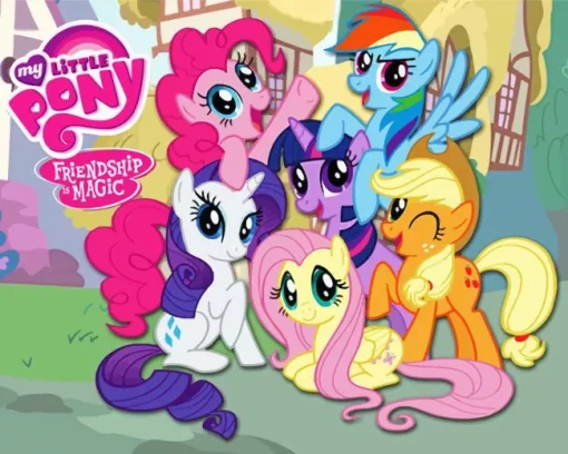 The Little Pony Friendship Is Magic Diamond Painting