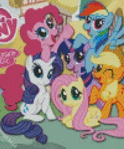 The Little Pony Friendship Is Magic Diamond Painting