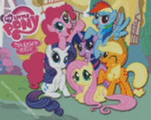 The Little Pony Friendship Is Magic Diamond Painting