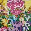 The Little Pony Poster Diamond Painting