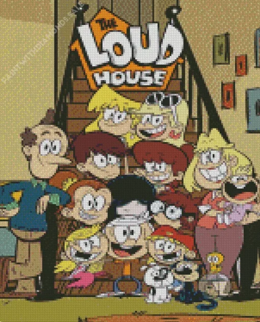 The Loud House Diamond Painting