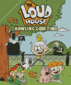 The Loud House Animated Series Diamond Painting