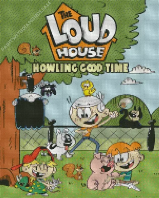 The Loud House Animated Series Diamond Painting