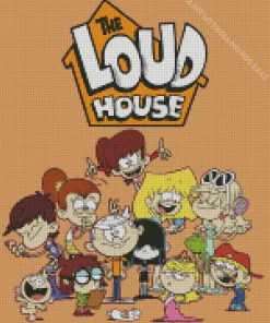 The Loud House Animation Diamond Painting