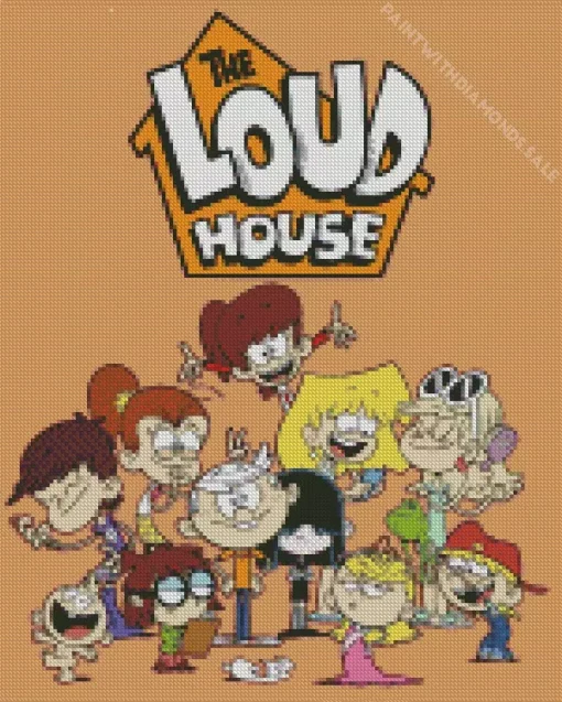 The Loud House Animation Diamond Painting