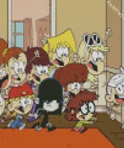 The Loud House Characters Diamond Painting