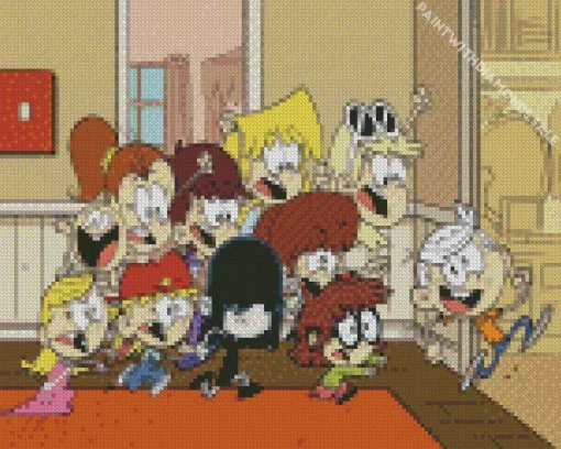 The Loud House Characters Diamond Painting