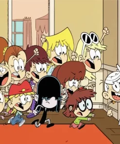 The Loud House Characters Diamond Painting