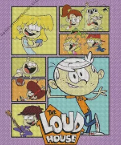 The Loud House Poster Diamond Painting