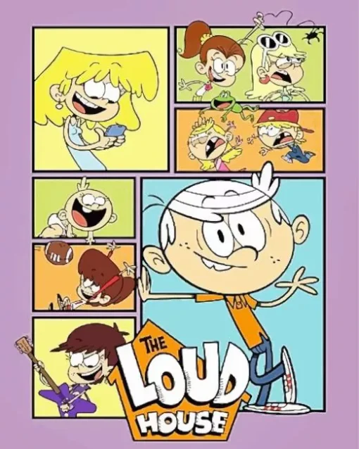 The Loud House Poster Diamond Painting