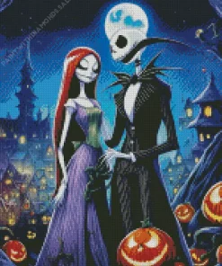 The nightmare before christmas film Diamond Dotz