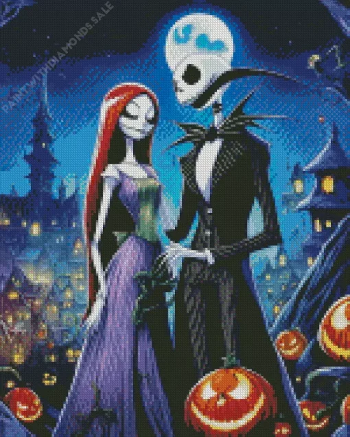 The nightmare before christmas film Diamond Dotz