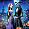 The nightmare before christmas film Diamond With Numbers