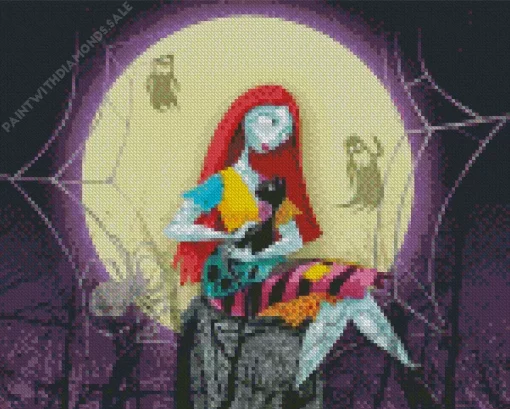 The nightmare before christmas sally Diamond Dotz