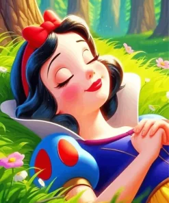 The snow white disney princess Diamond Paintings