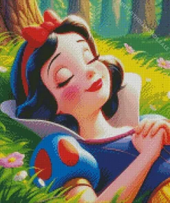 The snow white disney princess Diamond Paints