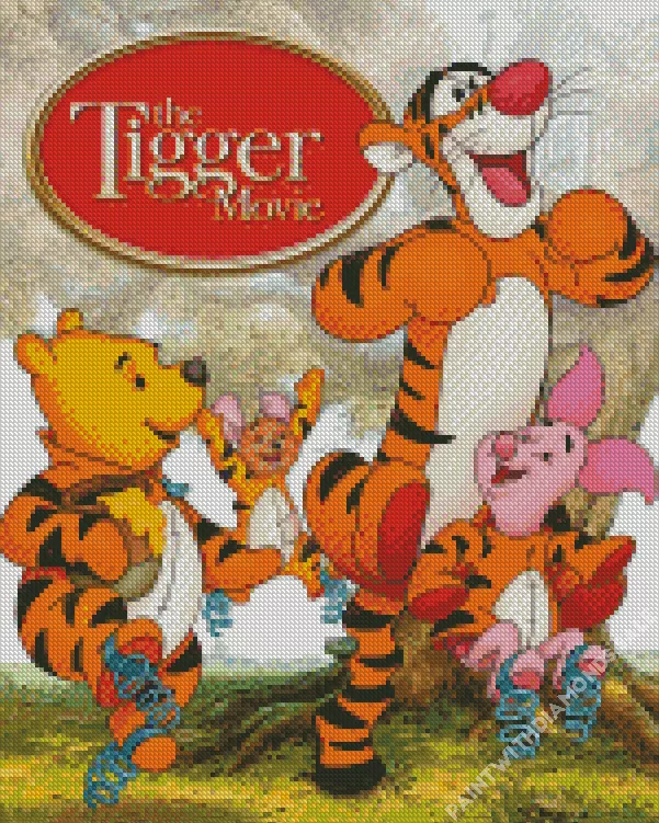 The tigger movie Diamond Dotz The Tigger Movie Diamond Painting