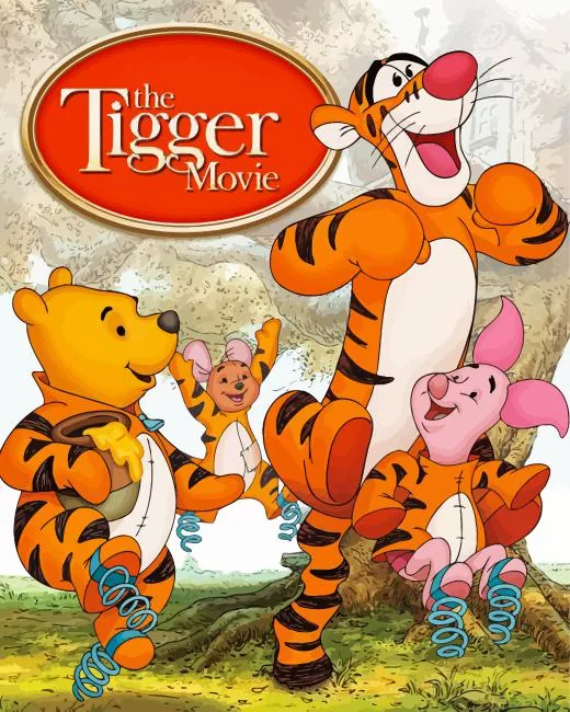 The tigger movie Diamond Paintings