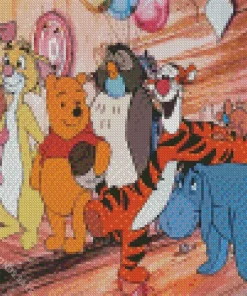 The Tigger Movie Characters Diamond Painting