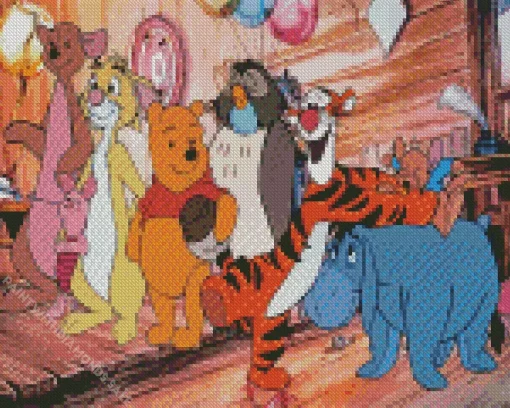 The Tigger Movie Characters Diamond Painting