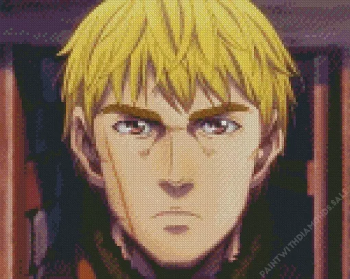 Thorfinn Anime Character Diamond Painting