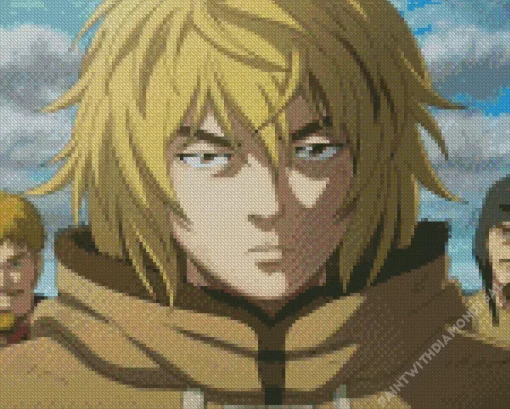 Thorfinn In Vinland Saga Diamond Painting