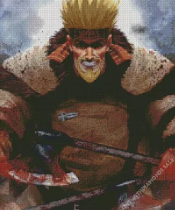 Thorkell Vinland Saga Anime Diamond Painting