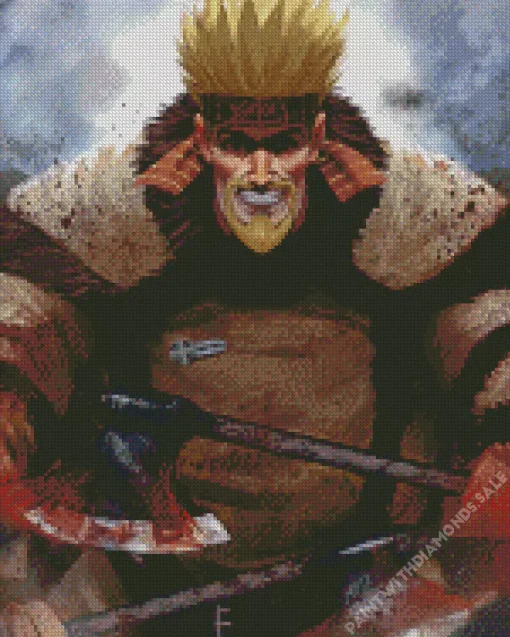 Thorkell Vinland Saga Anime Diamond Painting