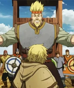 Thorkell In Vinland Saga Diamond Painting