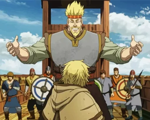 Thorkell In Vinland Saga Diamond Painting