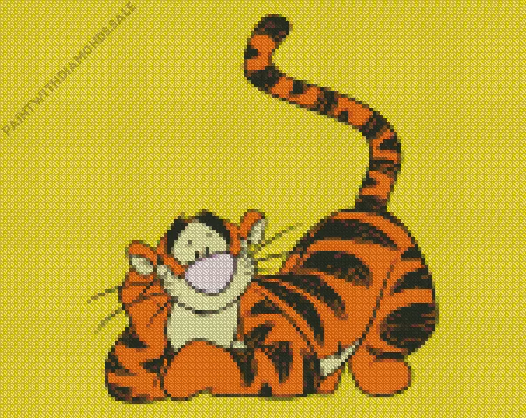 Tigger Diamond Dotz Tigger Diamond Painting