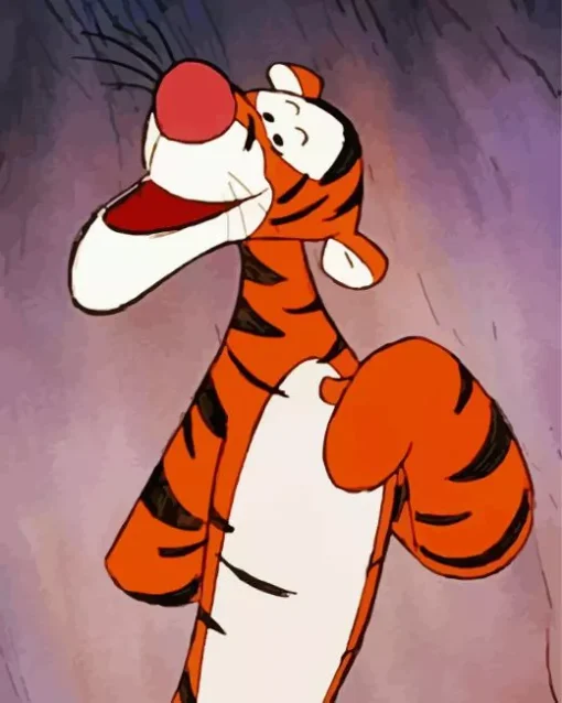 Tigger Character Art Diamond Painting