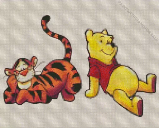 Tigger And Winnie Diamond Painting