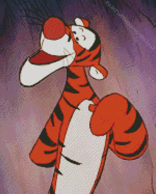 Tigger character Diamond Dotz Tigger Character Diamond Painting