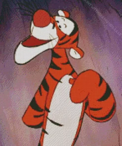 Tigger Character Art Diamond Painting