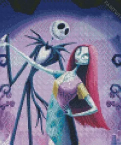 Tim Burton The nightmare before christmas Diamond Dotz