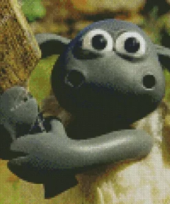 Timmy Shaun The Sheep Diamond Painting