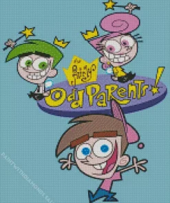 Timmy Turner The fairly Oddparents Diamond Painting