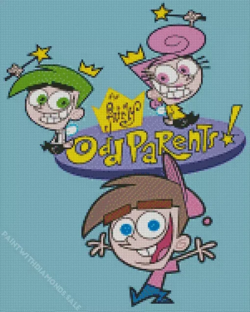 Timmy Turner The fairly Oddparents Diamond Painting