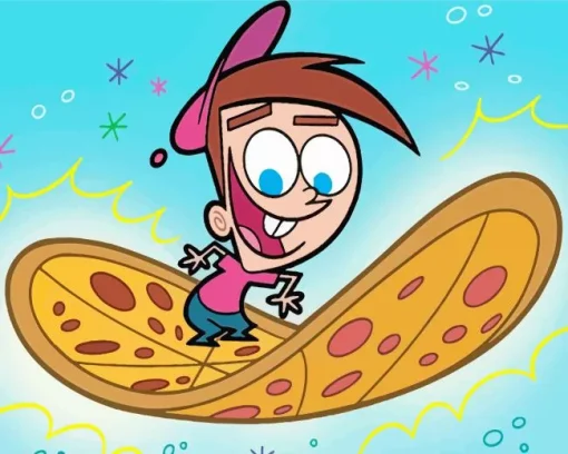 Timmy Turner Character Diamond Painting