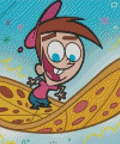 Timmy Turner Character Diamond Painting