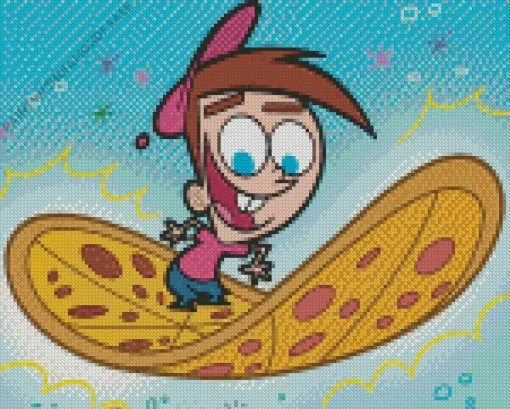 Timmy Turner Character Diamond Painting