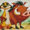 Timon And Pumbaa Diamond Painting